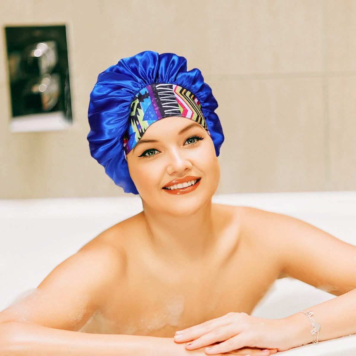 Women's Silky Satin Head Scarf Hair Wrap Cap Hat Headband Sleeping Bonnet-Women's Silky Satin Head Scarf Hair Wrap Cap Hat Headband Sleeping Bonnet