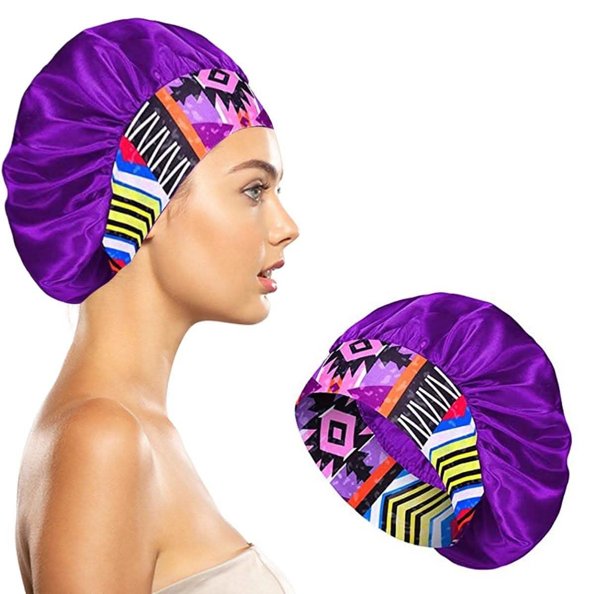 Women's Silky Satin Head Scarf Hair Wrap Cap Hat Headband Sleeping Bonnet-Women's Silky Satin Head Scarf Hair Wrap Cap Hat Headband Sleeping Bonnet