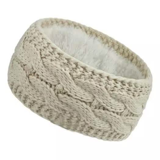 Women's Winter Cable Knit Headband-Women's Winter Cable Knit Headband