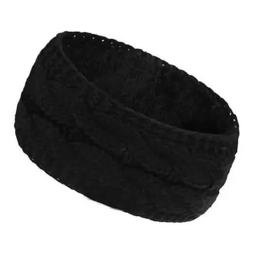 Women's Winter Cable Knit Headband-Women's Winter Cable Knit Headband