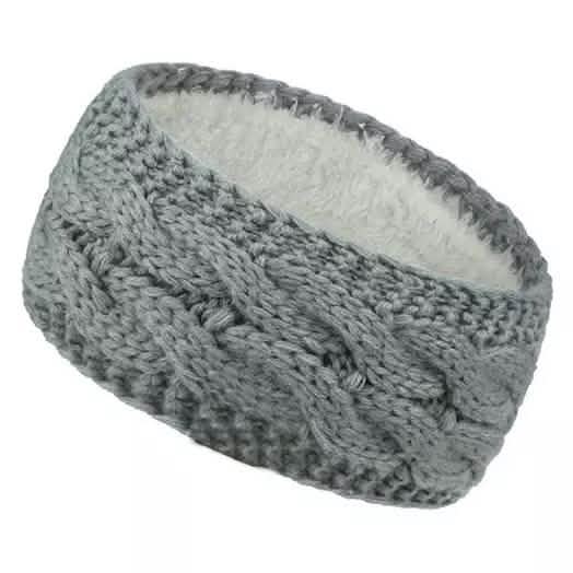 Women's Winter Cable Knit Headband-Women's Winter Cable Knit Headband