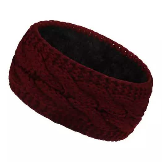 Women's Winter Cable Knit Headband-Women's Winter Cable Knit Headband