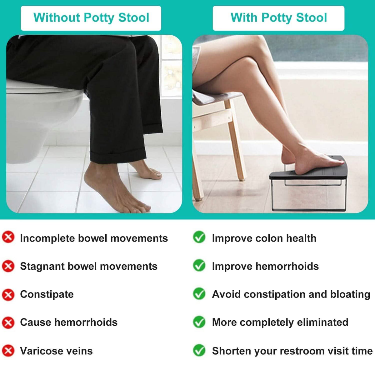 Wooden Metal Stool Height Bathroom Toilet Stool-Wooden Metal Stool Height Bathroom Toilet Stool