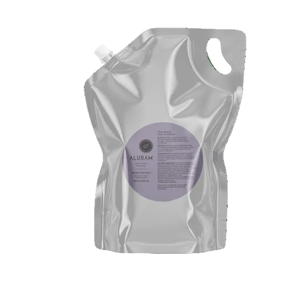 Aluram Purple Shampoo Pouch 100oz-Aluram Purple Shampoo Pouch 100oz