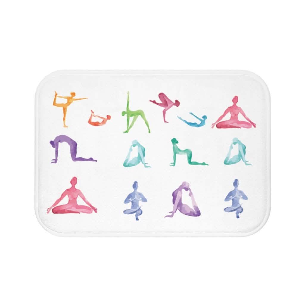 Yoga Sanctuary Zen Bath Mat Home Accents-Yoga Sanctuary Zen Bath Mat Home Accents