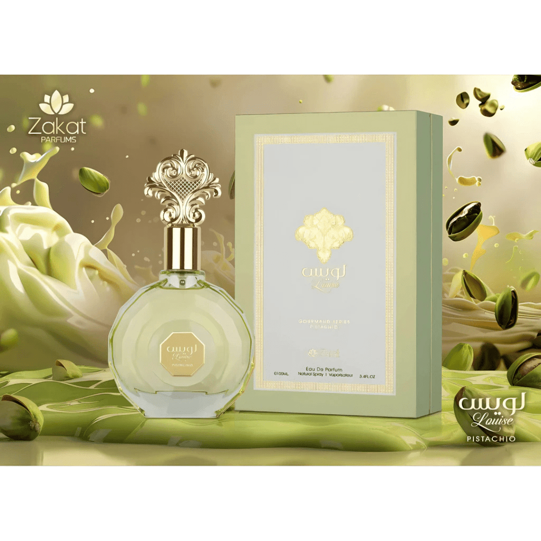 Zakat Louis Pistachio EDP for Women 100Ml (3.4Oz) Gift Set-Zakat Louis Pistachio EDP for Women 100Ml (3.4Oz) Gift Set