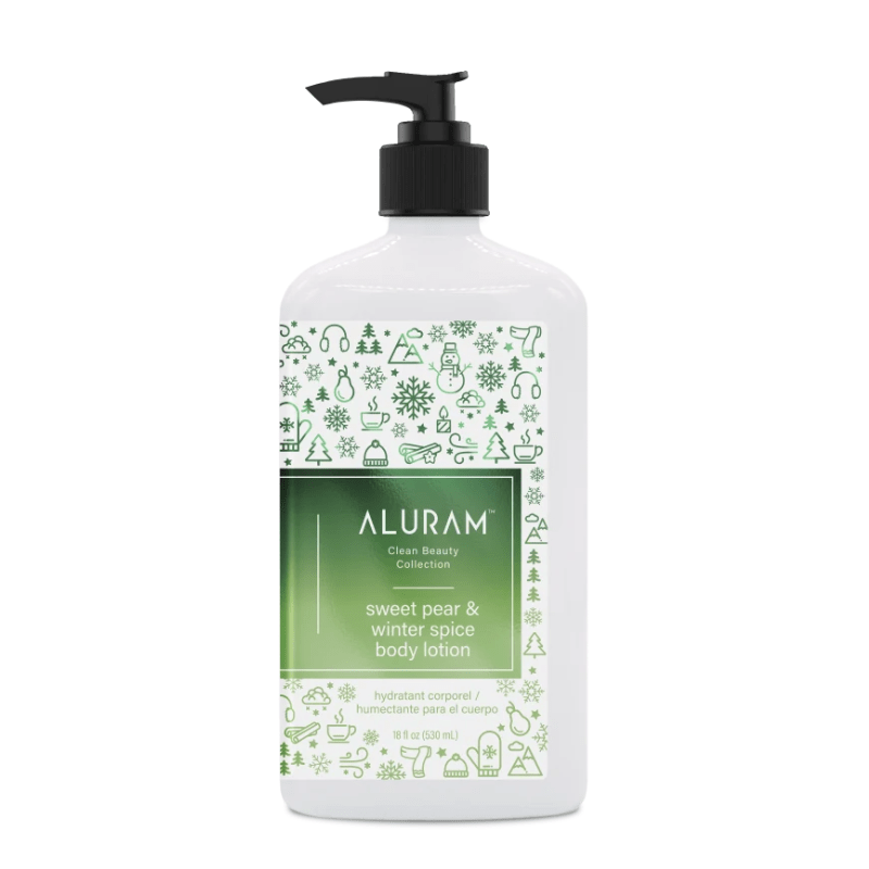 Aluram Sweet Pear & winter Spice Lotion 18oz-Aluram Sweet Pear & winter Spice Lotion 18oz