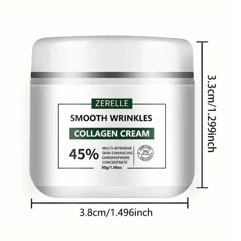 Zerelle Collagen Cream for Smooth Wrinkles 30g-Zerelle Collagen Cream for Smooth Wrinkles 30g